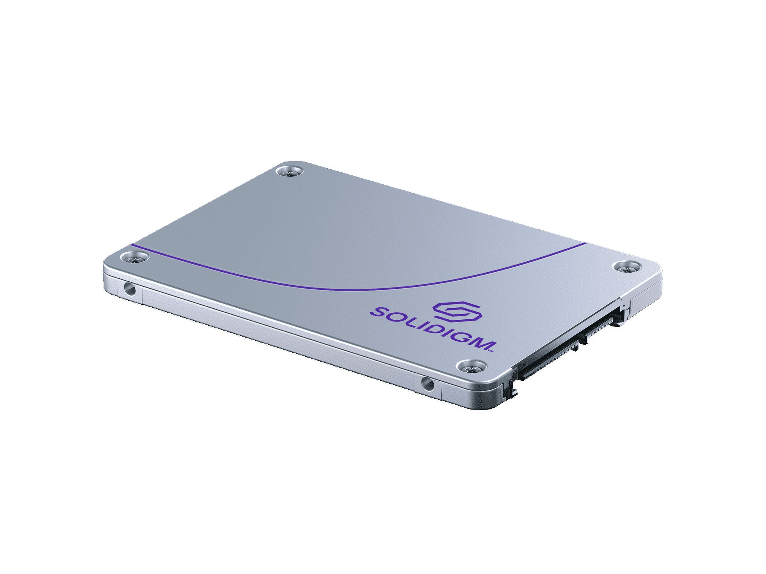 Solidigm Solid State Drive D3-S4620 Series (960GB, 2.5in SATA 6Gb/s, 3D4, TLC) Generic Single Pack  Data Center / Server / Internal SSD (SSDSC2KG960GZ1Z)