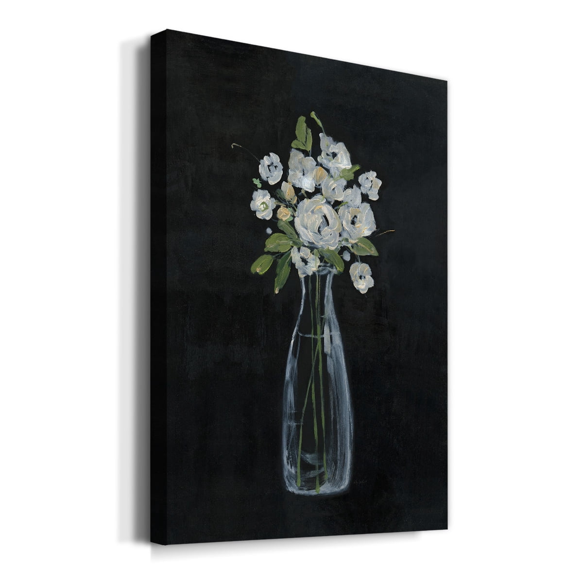 Sophisticated Farm Floral II Premium Gallery Wrapped Canvas - Ready to Hang