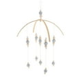 thumbnail image 2 of tejado De Móvil Cuna Móvil Para Niño Y Niñas Bebé Cama Decoración De Habitación Gris - B CUTICAT Campanas de viento de madera, 2 of 8