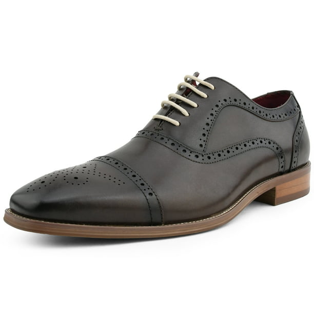 Asher Green - Asher Green Genuine Leather Oxford AG114 Mens Dress Shoes ...