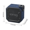thumbnail image 2 of Altavoz Bluetooth impermeable al aire libre Sonido estéreo Altavoz inalámbrico recargable Tarjeta SD / TF Soporte AUX-in seitruly EL5447-02B, 2 of 2