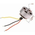 thumbnail image 4 of WYJ 1Pcs 2750KV Mini 18MM 3-phase Brushless Motor High Speed 2S-3S 2MM Shaft RC Drone FPV Quadcopter Aircraft Engine-0614, 4 of 6
