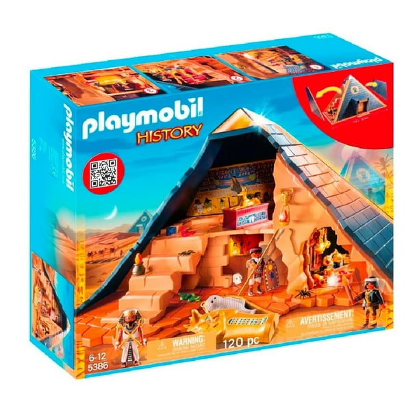 Set de Juego Playmobil History Pirámide del Faraón 120 Piezas