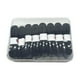 thumbnail image 1 of 8 Piezas Cinta para Mango Racket Tenis Badminton Squash Pickleball Tira Antideslizante Absorbente PU Sensación Seca Cómoda Apto para Práctica Competi Negro, 1 of 8