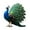 SCB1168 2, variant on Giaone Acrylic Peacocks Figurines Sculptures Lovely Statues Decorative Ornament