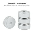 thumbnail image 3 of 4PCS Aluminum Alloy Amplifier Feet Shock Absorber Pads for Real Surrounding Sound, Detachable Rubber Ring, 3 of 7
