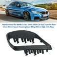 thumbnail image 2 of TFixolReplacement for BMW E53 X5 2000-2006 Car Side Exterior Rear View Mirror Cover Housing Door Wing Mirror Cap Trim Ring, 2 of 5