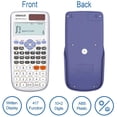 thumbnail image 5 of Scientific Calculator 417 Function 2 Line 10+2 Digits Written Display Solar Scientific Calculator (OS 991ES Plus), 5 of 5