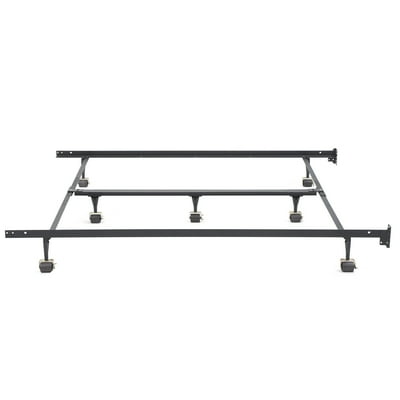 Buy Modern Sleep Hercules Universal Heavy Duty Adjustable Metal Bed Frame Adjustable Width Fits Full Size Online In Indonesia 41974839