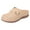 Beige, variant on Orthopedic Clogs for Women Arch Support Closed Toe Slip on Comfortable Casual Summer Slippers