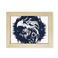 thumbnail image 1 of Marco de foto de madera Unbranded Eagle Forest 6x8 pulgadas, 1 of 4
