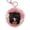 Black-D, variant on Animal Donut Plush Keychain, Cute Chick Donut Shaped Fluffy Soft Plush Charm For Backpack Purse Luggage Decoration Kids Teens S Cartoon Animal Themed Key Ring Gift