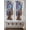 Off-White, variant on Black African Women Bathroom Window Curtain, Spring Floral Butterfly Vintage Light Filtering Coffee Kitchen Curtains, Bedroom Living Room Curtains 2 Panel 84"x63"