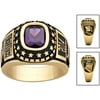 Freestyle, Men's Yellow Celebrium Classic Graduation Birthstone Class Ring, Personalized, High School or College Graduation