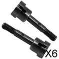 thumbnail image 1 of Conjunto de Ejes de Rueda Metálicos Baoblaze para Vehículo a Control Remoto HSP 94186 94186Pro 94286 Accesorios 6 Piezas, 1 of 6