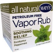 Matys All Natural Vapor Rub, 1.5 OZ (Pack of 6)
