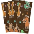 thumbnail image 6 of Twelve Chinese Zodiac Animals Signs Dish Towels 4 Pack, Colorful Stars Washable Tea Towels Dishcloths Lint-Free 18x28 Inch Fast Drying for Kitchen Restaurant Bar Clean, 6 of 7