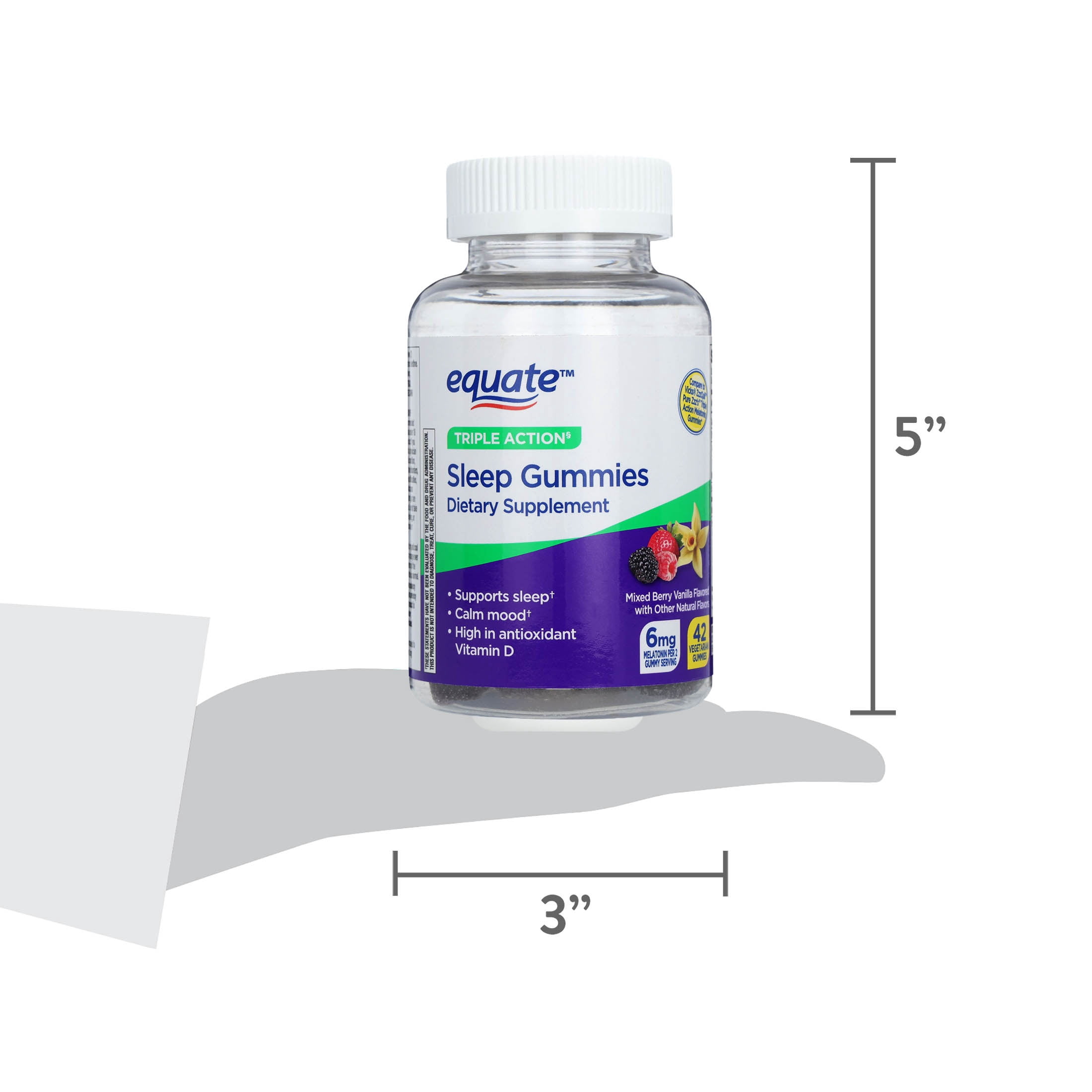 (2 pack) EQ Triple Action ZzzQuil NBE 42ct