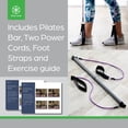 thumbnail image 3 of Gaiam Pilates Bar Kit, 1 Bar with 2 Resistance Cords, Exercise & Fitness Accessories, 1 set, 3 of 7