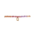 thumbnail image 3 of Time and Tru Goldtone Multicolored Bead Initial "Q" Necklace, 3 of 6