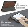 thumbnail image 4 of DTTO Case for Samsung Galaxy Tab A8 10.5 inch 2022, Premium PU Leather Tri-Fold Stand Cover with Hard Shell for Galaxy Tab A8 [Auto Wake/Sleep, Ultra Lightweight & Multiple Viewing Angles]- Brown, 4 of 7