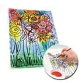 thumbnail image 3 of S&S Worldwide Color Splash! Liquid Watercolor Paint, 10 Vivid Colors, 8-oz Flip-Top Bottles, For All Watercolor Painting, Use to Tint Slime, Clay, Glue, Shaving Cream, Non-Toxic. Pack of 10, 3 of 5