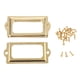 thumbnail image 2 of Etiqueta del pequeña sa Cajón perfecl Marco de etiqueta Dorado 10X, 2 of 8