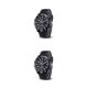 thumbnail image 4 of Sonducket Reloj de cuarzo analógico con esfera redonda, reloj de con carcasa de aleación para deportes de negocios, hebilla de acero inoxidable, Type2 NO2 Sonducket CBP186452, 4 of 6