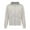 Gray, variant on Mens Jackets Long Sleeve Jacket Zipper Lapel Leisure Thick Warm Jacket with Pocket Solid Color Gray L