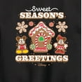 thumbnail image 3 of Disney - Mickey and Minnie Sweet Seasons Greetings Christmas - Toddler & Youth Crewneck Fleece Sweatshirt, 3 of 5
