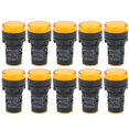 thumbnail image 2 of LED  Lamp, High Brightness Convenient LED Indicator Lamp Energy Saving 10PCS  for  Indication for Instruments and Equipment AC/DC12V,AC/DC24V,AC/DC110V,AC220V, 2 of 8