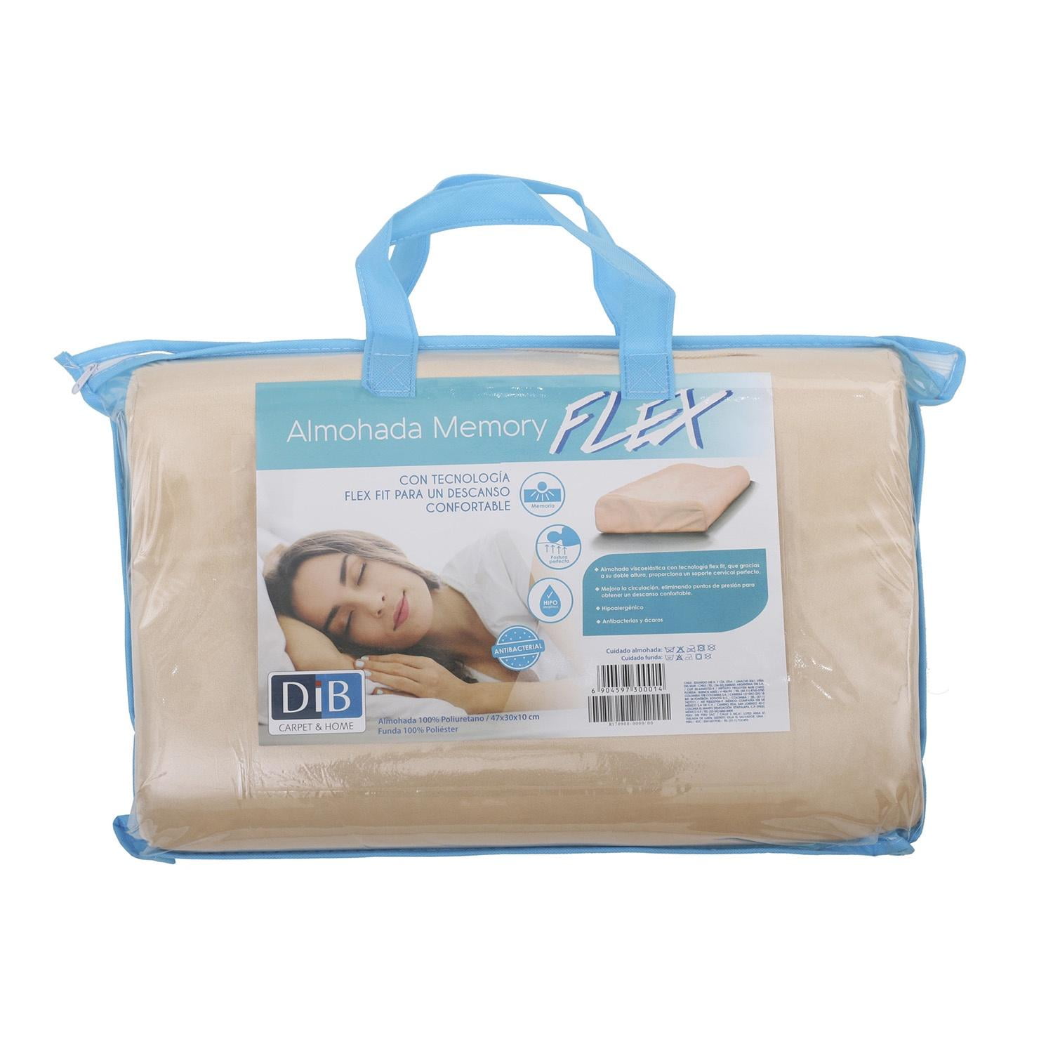 Almohada Memory Flex 047X030 Knasta Chile