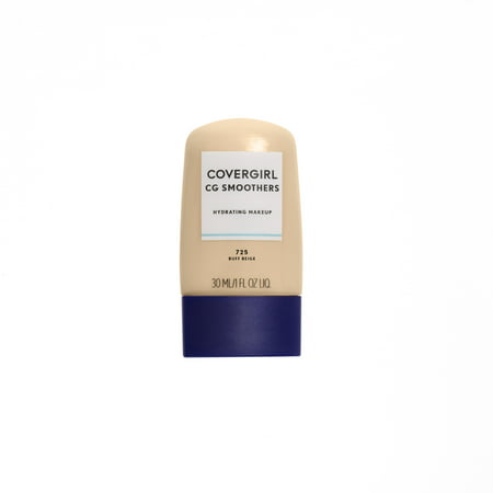 COVERGIRL Smoothers Hydrating Makeup, 725 Buff (Best Way To Remove Makeup)
