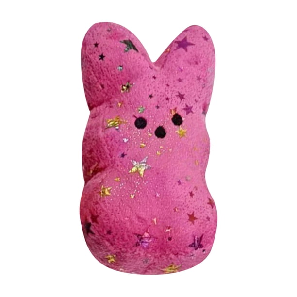 Easter Bunny Peep Plush Doll, Plush Rabbits Like Galaxy, Beautiful Bunny Plush toy, Gifts and toys That Everyone Need During Easter(Hot Pink)