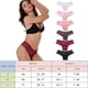 thumbnail image 4 of Gibobby Braguitas Slim Fit Calzoncillos de tanga de encaje vacío de encaje de color sólido sexy para mujer(Negro， L), 4 of 4