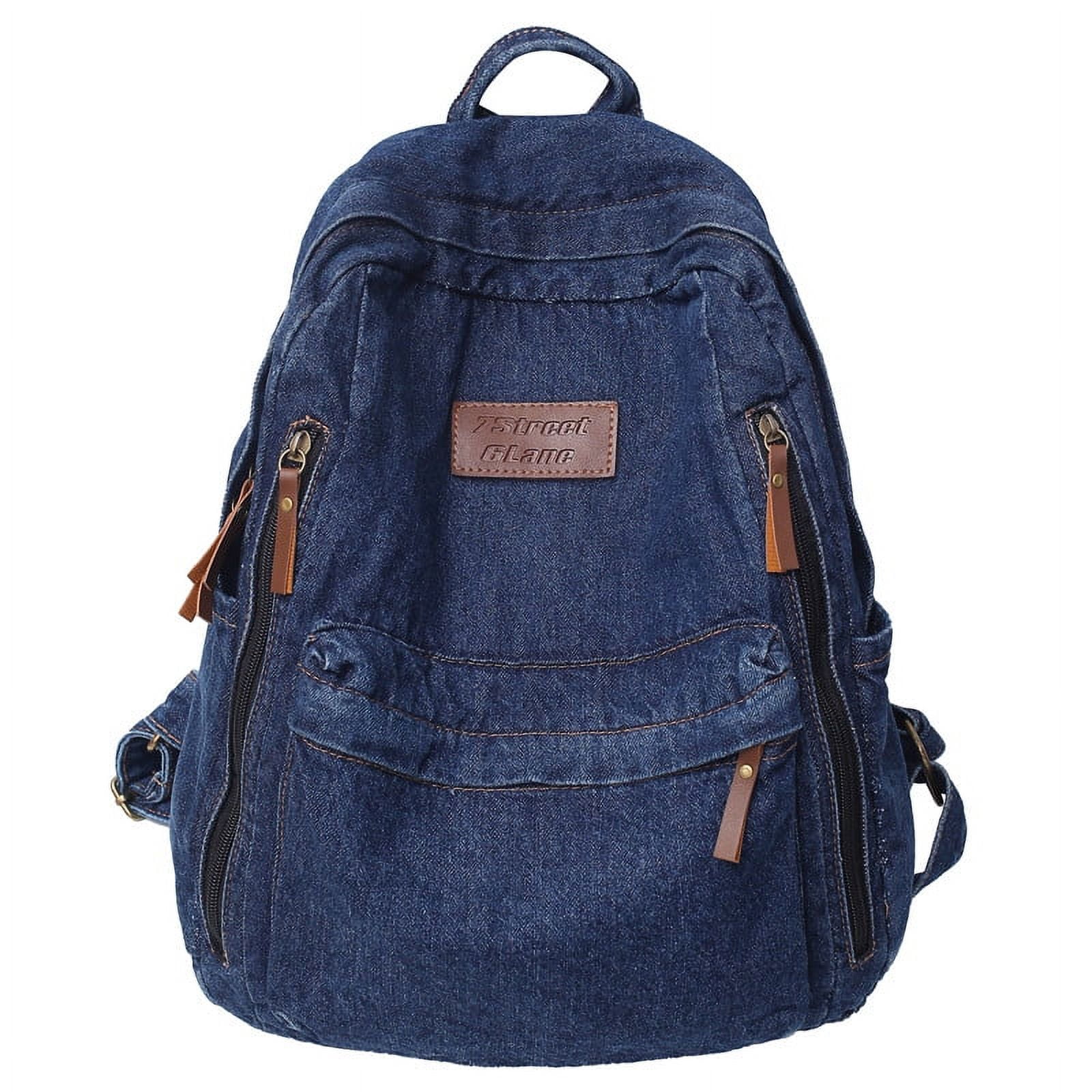 Jeans backpack bag best sale