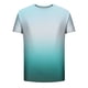 thumbnail image 3 of Mens Casual Pantalones Cortos Raya Impresión Suéter Fitness Deportes Camiseta, Poliéster Cuello Redondo Blusa para Al Aire Libre, Diario Y Primavera Verano Desgaste, 3 of 5