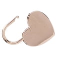 thumbnail image 6 of Riousery Vintage Heart Shape Metal Padlock Rose Gold Key Lock for Jewelry Box Luggage Household Craft Supplies 1.8 x 2.3 inches / 45 x 59 mm, 6 of 9