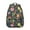 Dark-green-24, variant on "Sunflower Mesh Backpack with Flowers Design - Breathable School Backpack for Teens Women, Lightweight Bookbag with Padded Shoulder Straps, Perfect Gym Sports Backpack"