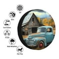 thumbnail image 4 of Rateoe Vintage Truck Farm Scene Pattern Tire Cover Wheel Protectors Weatherproof Wheel Covers Universal Fit for Trailer Rv SUV Truck Camper Travel Trailers Accessories-, 4 of 6