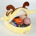thumbnail image 5 of QEFJNO 10" Toddler Backpack Kids Animal Bee Soft Plush Bag Mini Travel Bag for Girl Boy 2-5Y, 5 of 7
