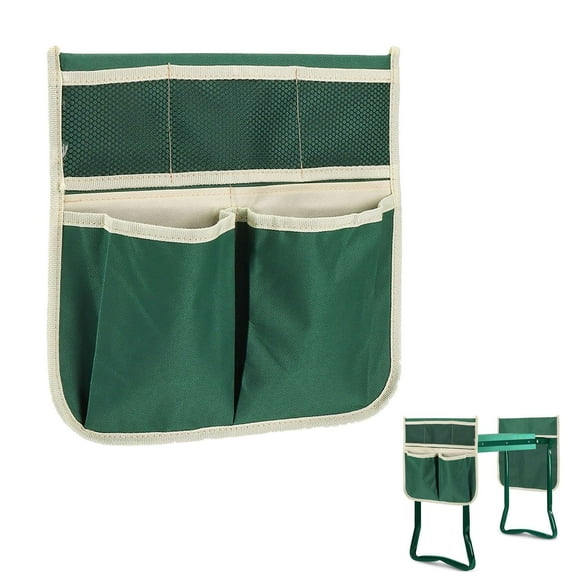 PULLIMORE Garden Kneeler Tool Bag Stool Pouch Seat Storage Tote Hanging Organizer, Portable Gardening Kneeling Chair Bag for Outdoor Gardening