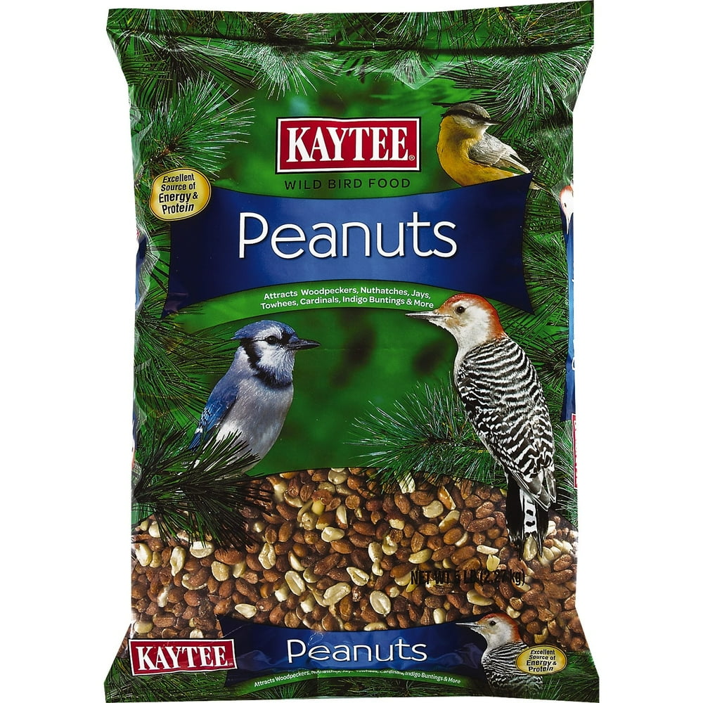 Kaytee Wild Bird Food, Peanuts , 5 Lb