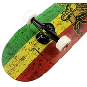 Krown Skateboard Pro Trinity Rasta Complete