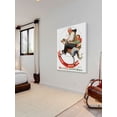 thumbnail image 4 of Marmont Hill "Gramps on Rocking Horse" by Norman Rockwell Painting Print on Canvas, 4 of 7
