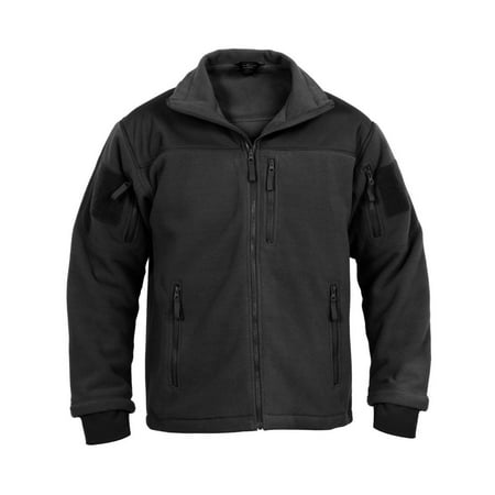 Special Ops Tactical Fleece Jacket, Black, XL