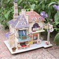 thumbnail image 2 of Casa De De Bricolaje, De Inglaterra, Casa De , Modelo De Habitación, Kits De Juguetes Para Niño , Decoración 3D Hugo Miniaturas de casa de muñecas de bricolaje, 2 of 8