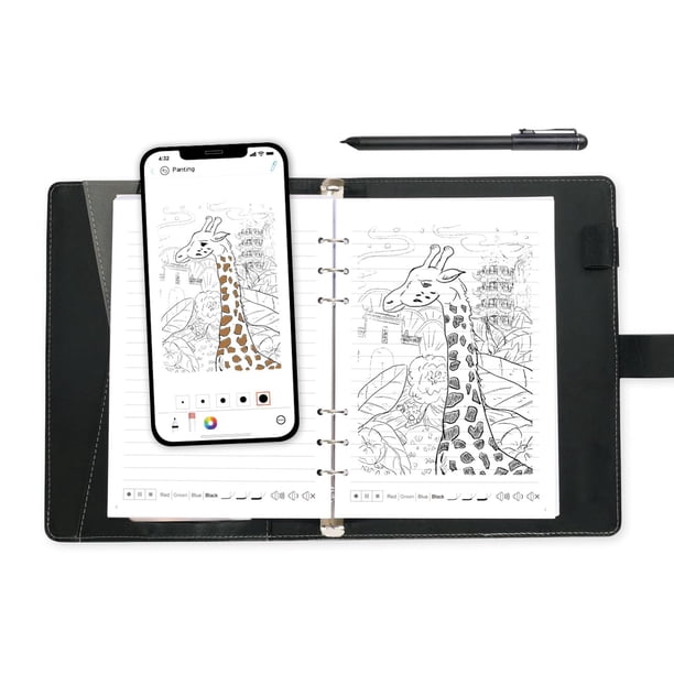 Set de escritura 2 en 1 Smart Pen OPHAYA con soporte para cuaderno y aplicaciones