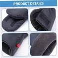 thumbnail image 4 of 1 Pair Warm Fleece Pram Hand Muff, Waterproof Windproof Stroller Mittens Washable for Pushchairs & Bicycles(1Pcs, B), 4 of 7