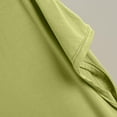 thumbnail image 4 of Tnhcen Women's V-Neck Sleep Shirt Short Sleeve Modal Blend Sleepwear Soft Comfortable Loungewear Breathable M-2XL Green, 4 of 8